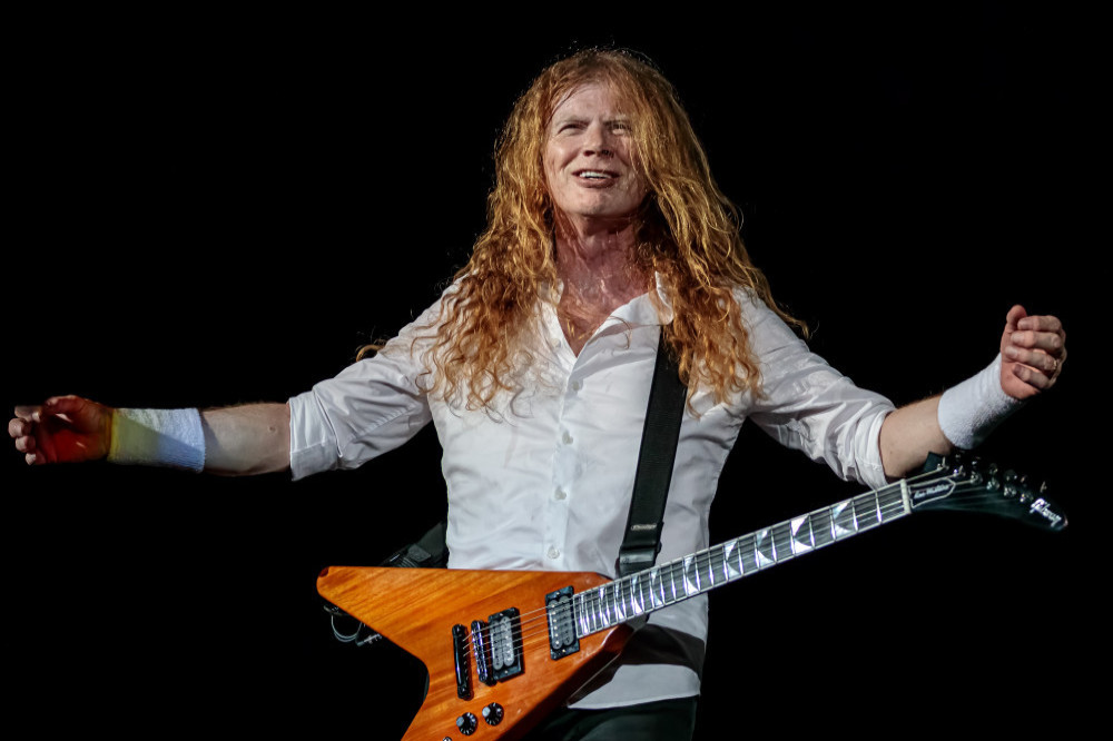 Dave Mustaine performing in Austin, Texas