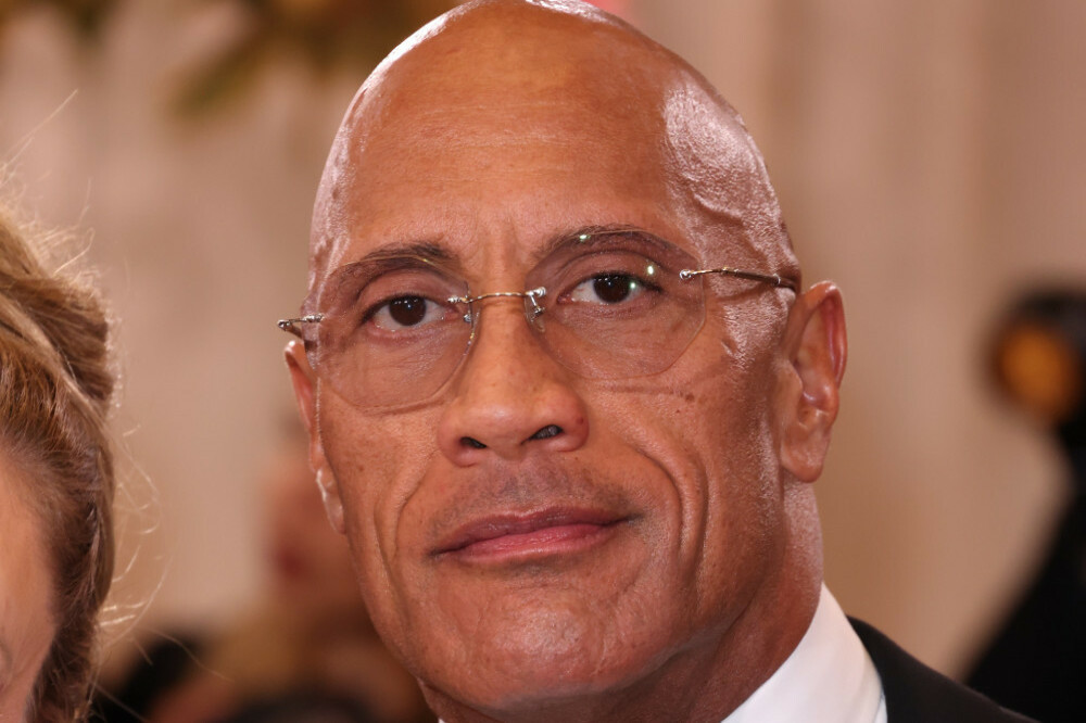 Dwayne Johnson at the Golden Globe Awards