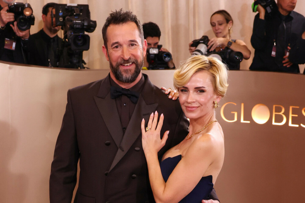 Noah Wyle dedicated his Walk of Fame star to his wife Sara and his children