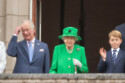 The then-Prince Charles and Queen Elizabeth in 2022